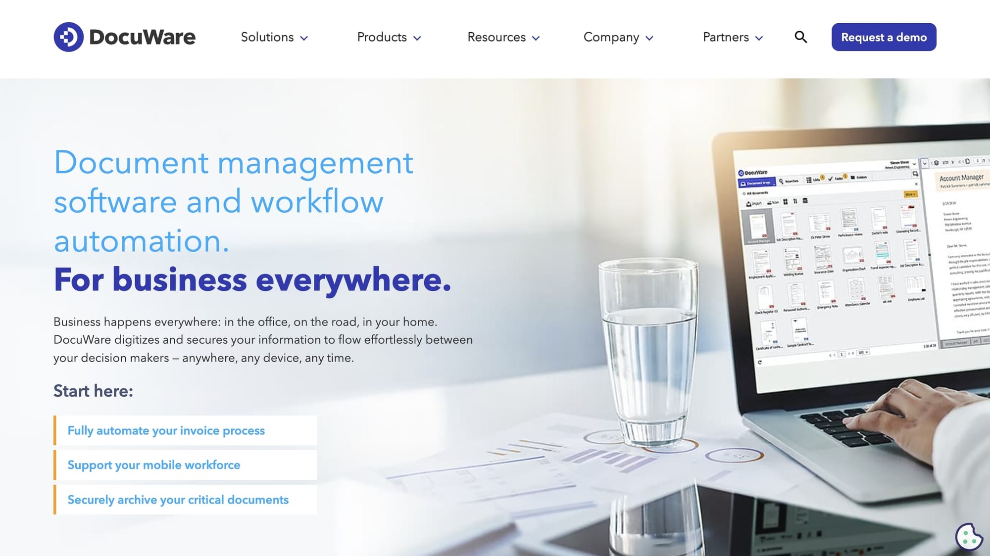 DocuWare DMS system