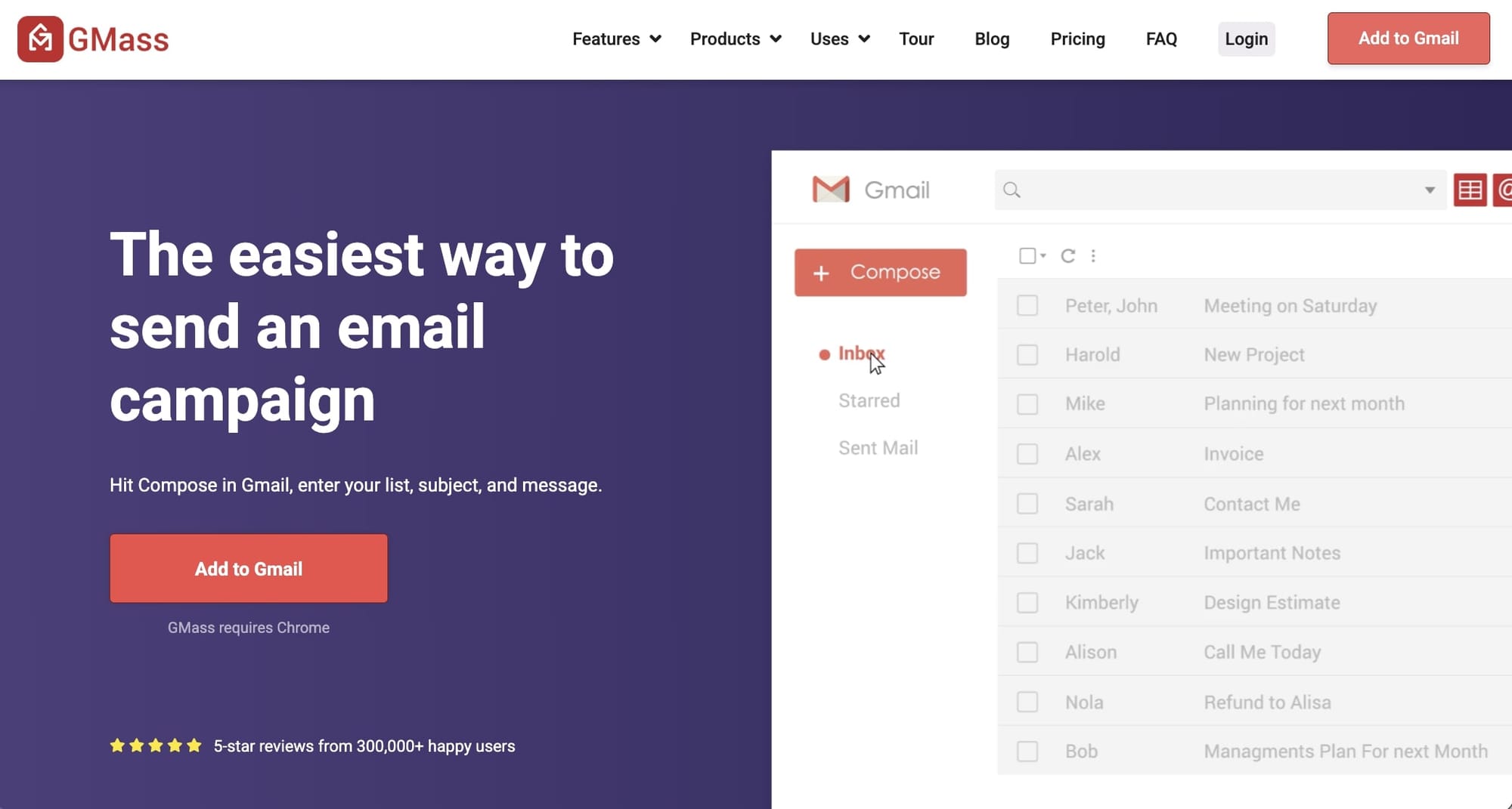 GMass platform
