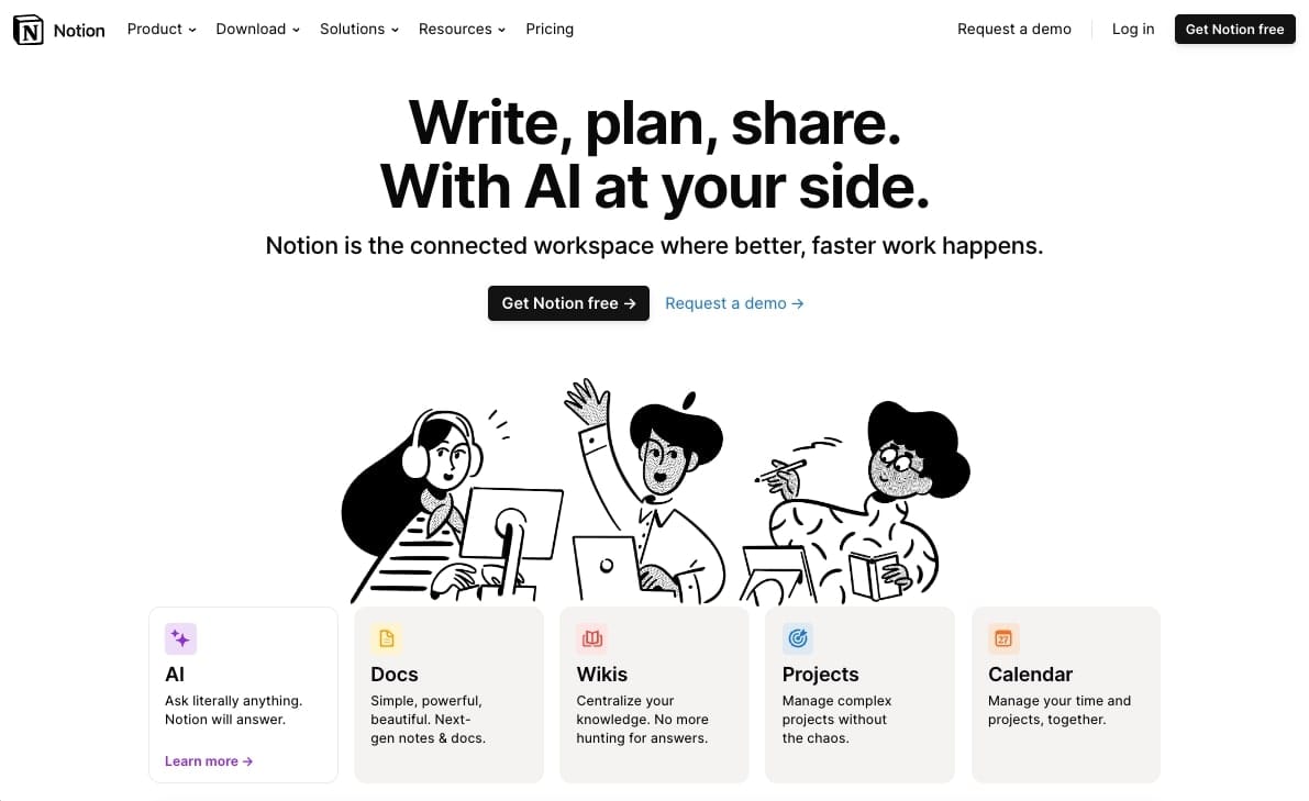 Notion for internal knowledge base